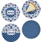 Patriotic Celebration Set of Appetizer / Dessert Plates