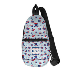 Patriotic Celebration Sling Bag (Personalized)