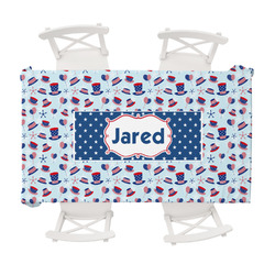 Patriotic Celebration Tablecloth - 58"x102" (Personalized)