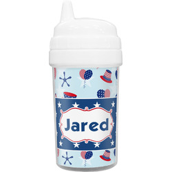 Patriotic Celebration Toddler Sippy Cup (Personalized)