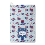 Patriotic Celebration Waffle Weave Golf Towel (Personalized)