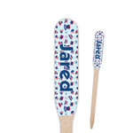 Patriotic Celebration Paddle Wooden Food Picks - Double Sided (Personalized)