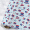 Patriotic Celebration Wrapping Paper Roll - Matte - Large - Main