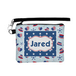 Patriotic Celebration Wristlet ID Case w/ Name or Text