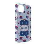 Patriotic Celebration iPhone Case - Plastic - iPhone 14 Pro (Personalized)