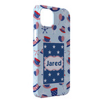 Patriotic Celebration iPhone Case - Plastic - iPhone 14 Pro Max (Personalized)