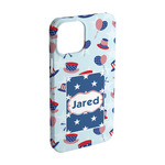 Patriotic Celebration iPhone Case - Plastic - iPhone 15 Pro (Personalized)