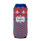 Patriotic Fleur de Lis 16oz Can Sleeve - FRONT (on can)