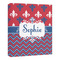 Patriotic Fleur de Lis 20x24 - Canvas Print - Angled View