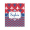 Patriotic Fleur de Lis 20x24 - Canvas Print - Front View