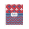 Patriotic Fleur de Lis 20x24 - Matte Poster - Front View