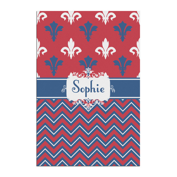 Custom Patriotic Fleur de Lis Posters - Matte - 20x30 (Personalized)