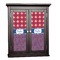 Patriotic Fleur de Lis Cabinet Decals