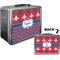 Patriotic Fleur de Lis Custom Lunch Box / Tin Approval