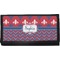 Patriotic Fleur de Lis DyeTrans Checkbook Cover