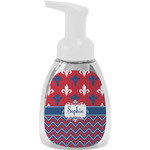 Patriotic Fleur de Lis Foam Soap Bottle (Personalized)