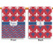 Patriotic Fleur de Lis Garden Flags - Large - Double Sided - APPROVAL