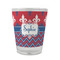 Patriotic Fleur de Lis Glass Shot Glass - Standard - FRONT