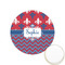 Patriotic Fleur de Lis Icing Circle - XSmall - Front