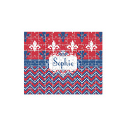 Patriotic Fleur de Lis 110 pc Jigsaw Puzzle (Personalized)