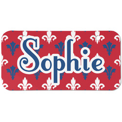 Patriotic Fleur de Lis Mini/Bicycle License Plate (2 Holes) (Personalized)