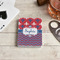 Patriotic Fleur de Lis Playing Cards - In Context