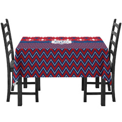 Patriotic Fleur de Lis Tablecloth (Personalized)