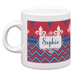 Patriotic Fleur de Lis Espresso Cup (Personalized)