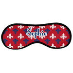 Patriotic Fleur de Lis Sleeping Eye Masks - Large (Personalized)