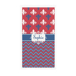 Patriotic Fleur de Lis Guest Paper Towels - Full Color - Standard (Personalized)