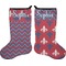 Patriotic Fleur de Lis Stocking - Double-Sided - Approval