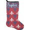 Patriotic Fleur de Lis Stocking - Single-Sided