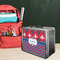 Patriotic Fleur de Lis Tin Lunchbox - LIFESTYLE