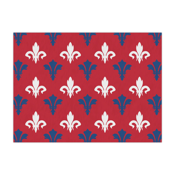 Custom Patriotic Fleur de Lis Large Tissue Papers Sheets - Heavyweight