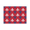 Patriotic Fleur de Lis Tissue Paper - Heavyweight - Medium - Front