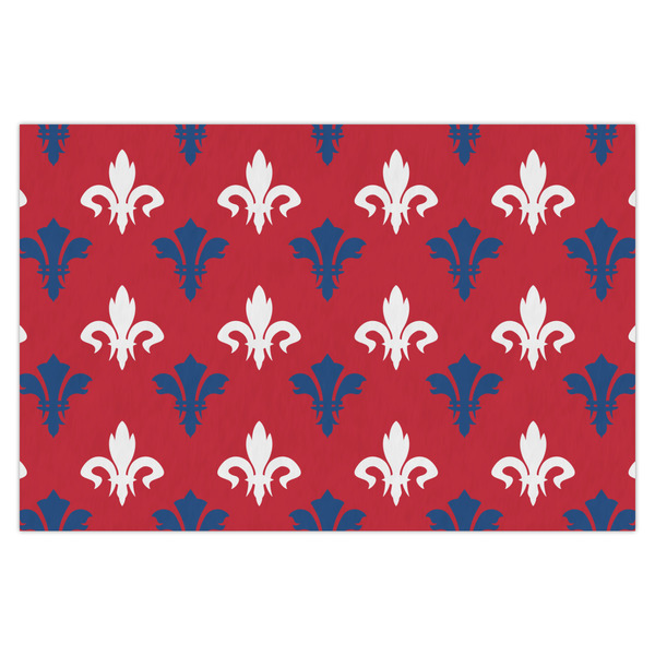 Custom Patriotic Fleur de Lis X-Large Tissue Papers Sheets - Heavyweight