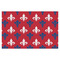 Patriotic Fleur de Lis Tissue Paper - Heavyweight - XL - Front