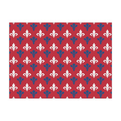 Patriotic Fleur de Lis Large Tissue Papers Sheets - Lightweight