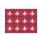 Patriotic Fleur de Lis Tissue Paper - Lightweight - Medium - Front