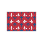 Patriotic Fleur de Lis Small Tissue Papers Sheets - Lightweight