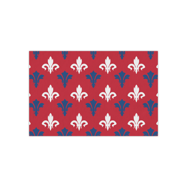 Custom Patriotic Fleur de Lis Small Tissue Papers Sheets - Lightweight