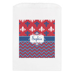 Patriotic Fleur de Lis Treat Bag (Personalized)