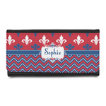 Patriotic Fleur de Lis Leatherette Ladies Wallet (Personalized)