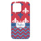 Patriotic Fleur de Lis iPhone 13 Pro Max Case - Back