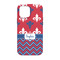 Patriotic Fleur de Lis iPhone 13 Pro Tough Case - Back