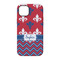 Patriotic Fleur de Lis iPhone 14 Pro Tough Case - Back