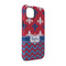 Patriotic Fleur de Lis iPhone 14 Tough Case - Angle