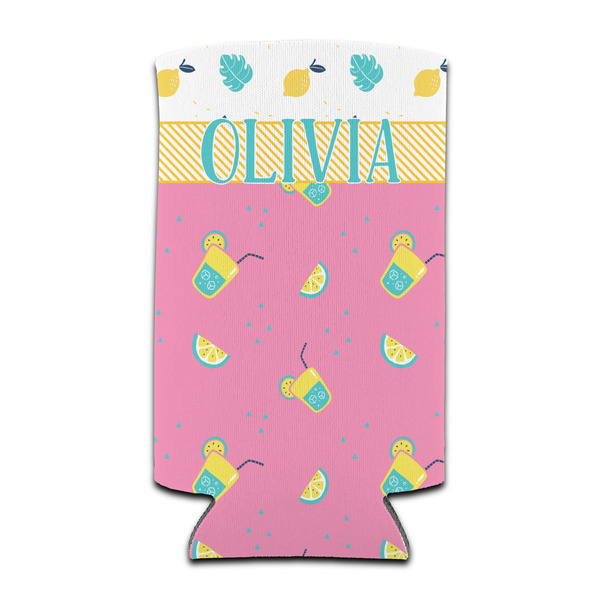 Custom Summer Lemonade Can Cooler (tall 12 oz) (Personalized)