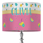 Summer Lemonade 16" Drum Lamp Shade - Fabric (Personalized)