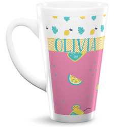 Summer Lemonade 16 Oz Latte Mug (Personalized)